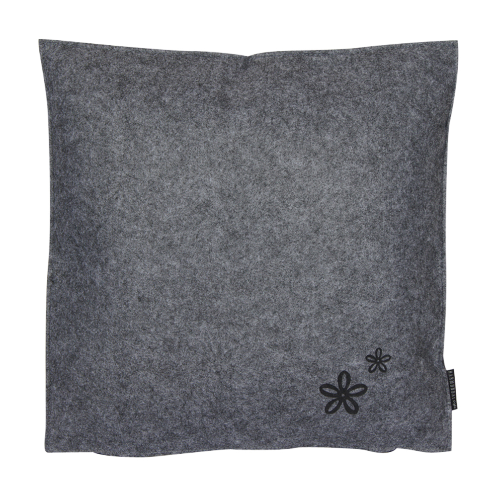 FILT PUDE 40 cm x 40 cm  - Medium grey