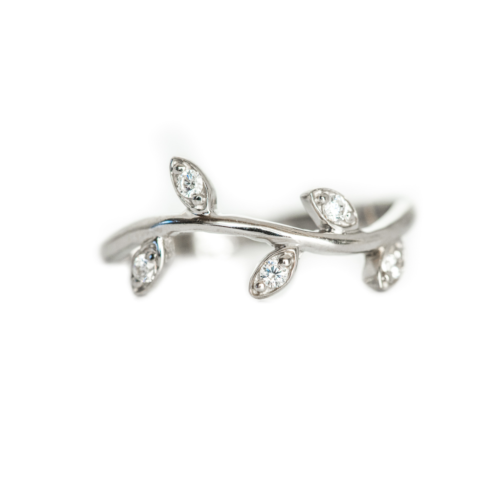 Ring - silver / zirconia